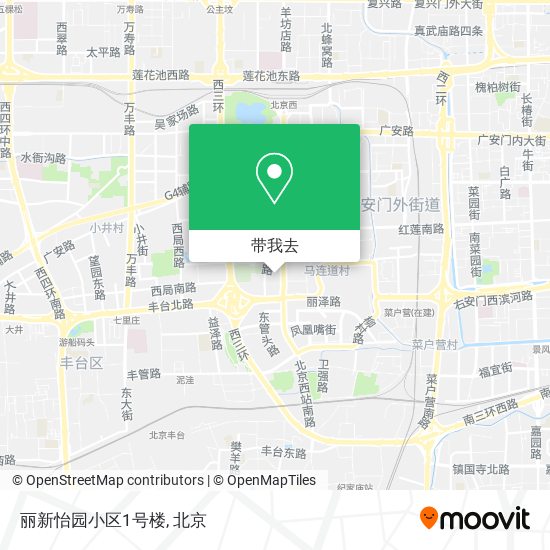 丽新怡园小区1号楼地图