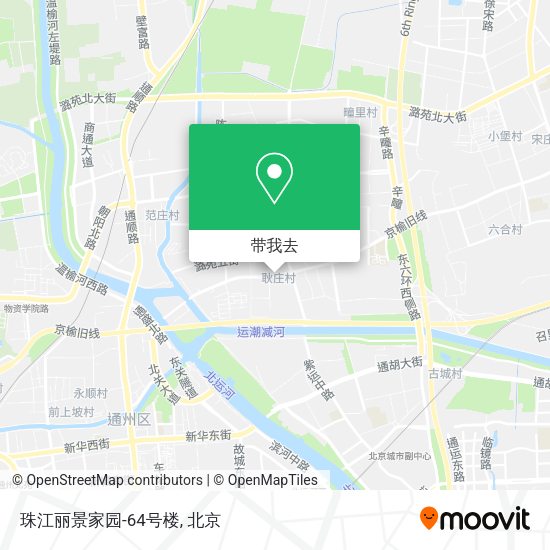 珠江丽景家园-64号楼地图