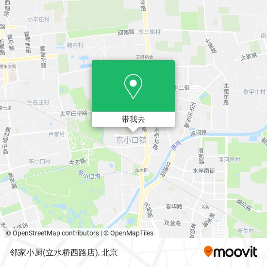 邻家小厨(立水桥西路店)地图