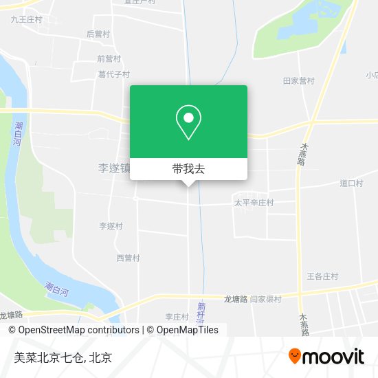 美菜北京七仓地图