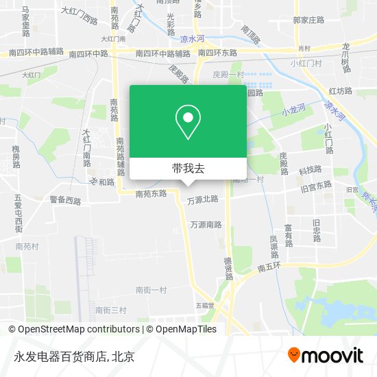 永发电器百货商店地图