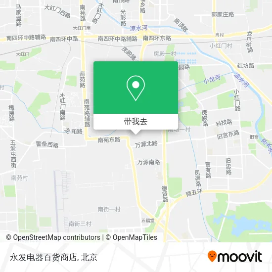 永发电器百货商店地图