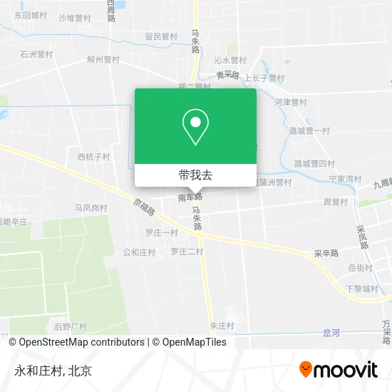 永和庄村地图