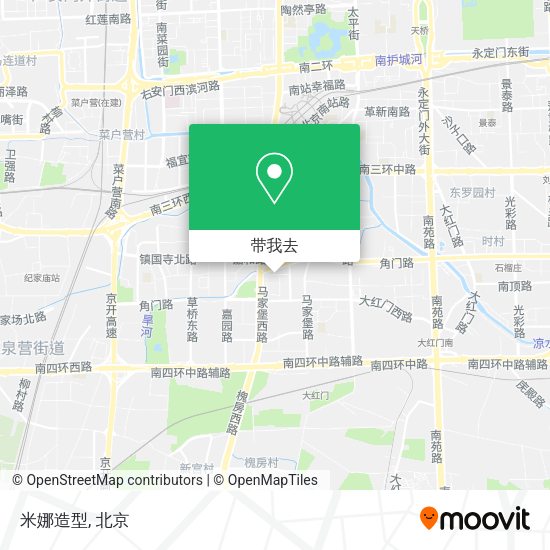 米娜造型地图