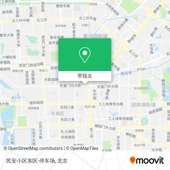 民安小区东区-停车场地图
