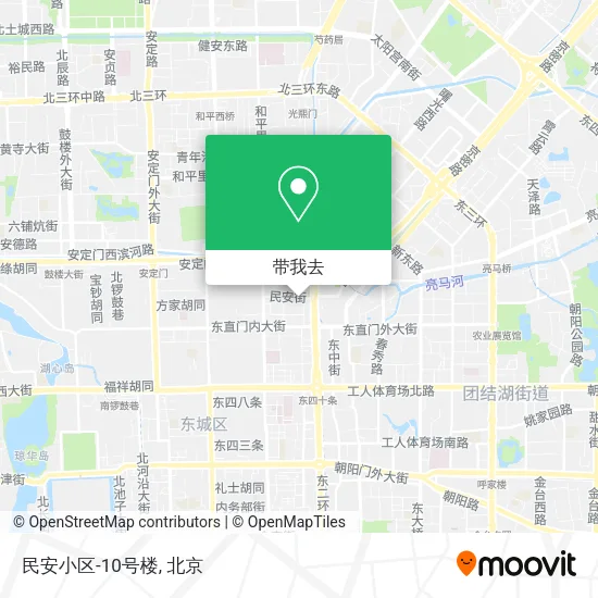 民安小区-10号楼地图