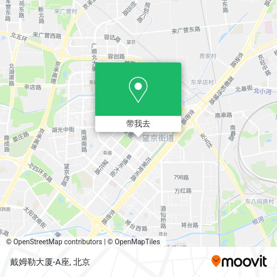 戴姆勒大厦-A座地图