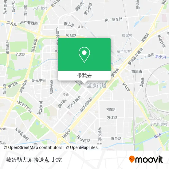 戴姆勒大厦-接送点地图