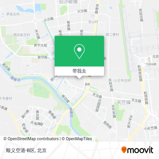 顺义空港-B区地图