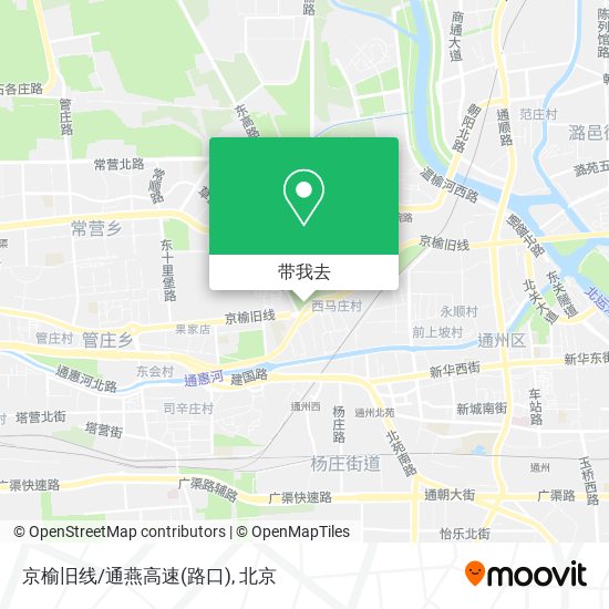 京榆旧线/通燕高速(路口)地图