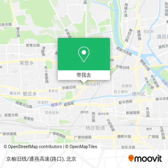 京榆旧线/通燕高速(路口)地图
