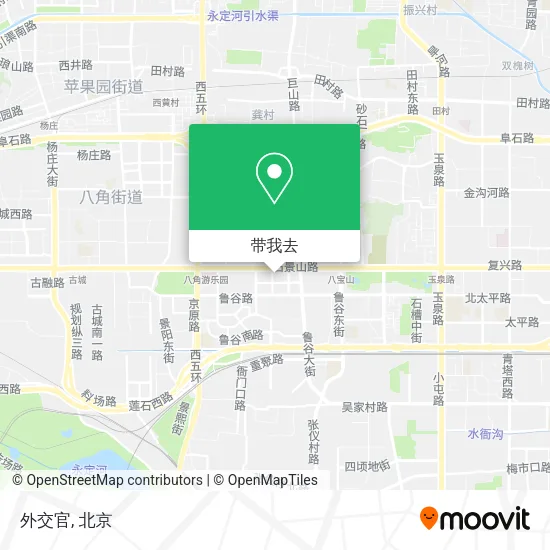 外交官地图