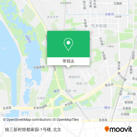 狼三新村煜都家园-1号楼地图