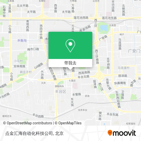 点金汇海自动化科技公司地图