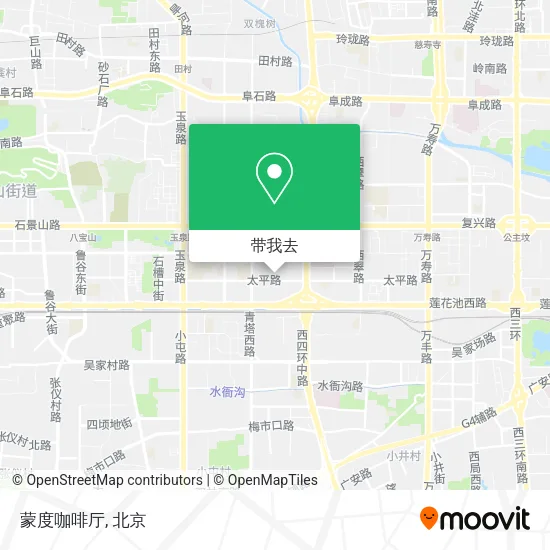 蒙度咖啡厅地图
