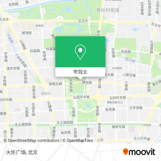 火炬广场地图