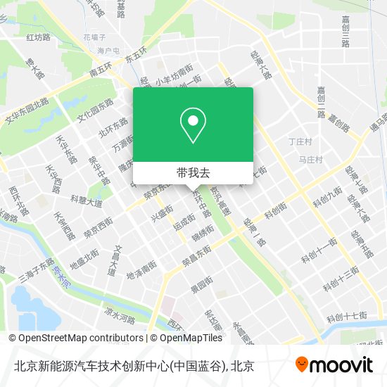 北京新能源汽车技术创新中心(中国蓝谷)地图