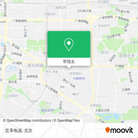 贡享电器地图