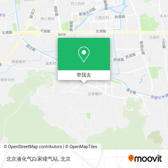 北京液化气白家瞳气站地图