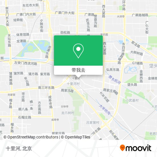 十里河地图