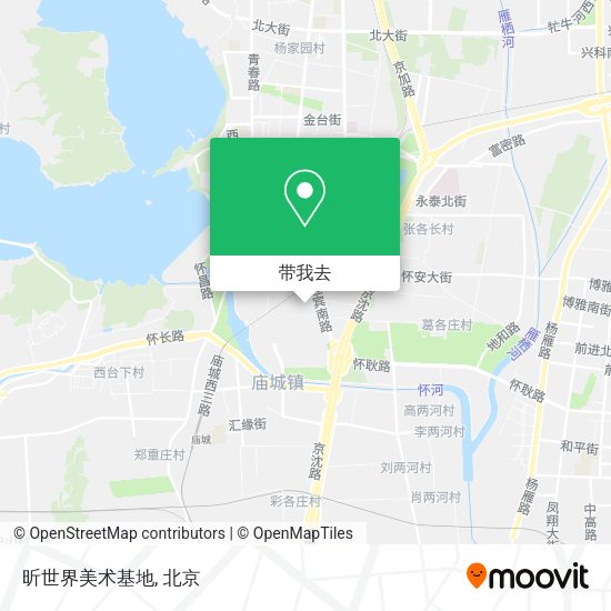 昕世界美术基地地图