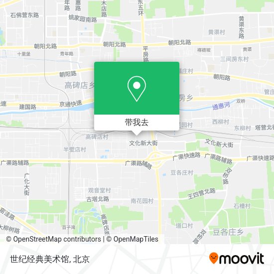 世纪经典美术馆地图
