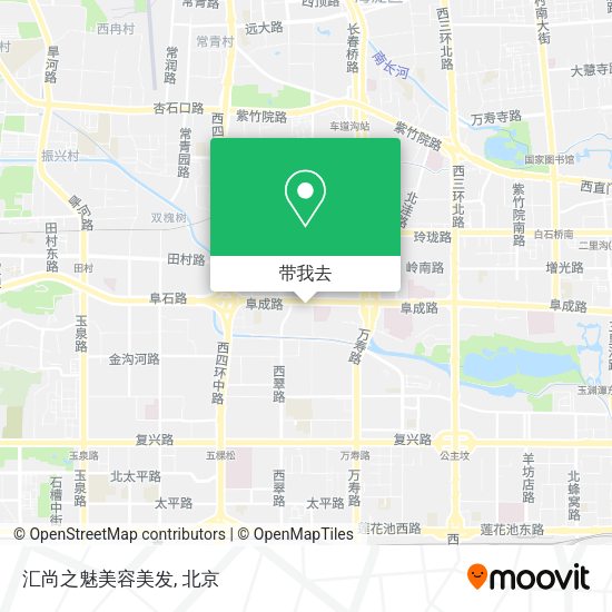 汇尚之魅美容美发地图