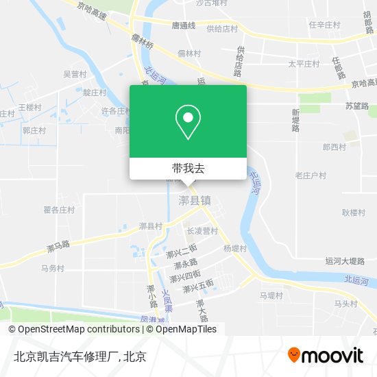 北京凯吉汽车修理厂地图
