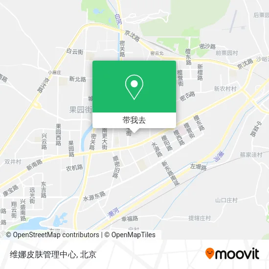 维娜皮肤管理中心地图
