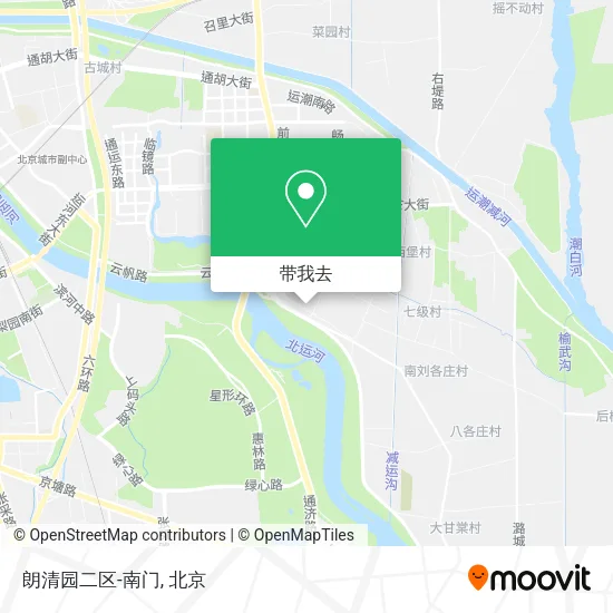 朗清园二区-南门地图