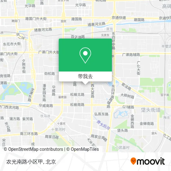 农光南路小区甲地图