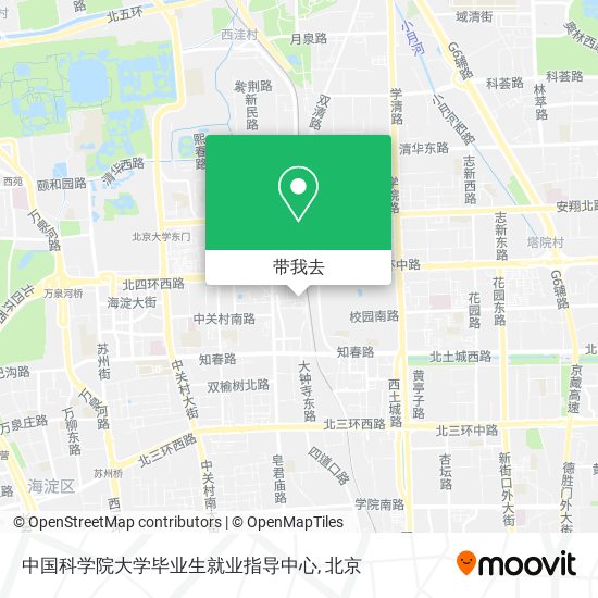 中国科学院大学毕业生就业指导中心地图