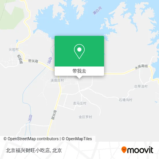 北京福兴财旺小吃店地图