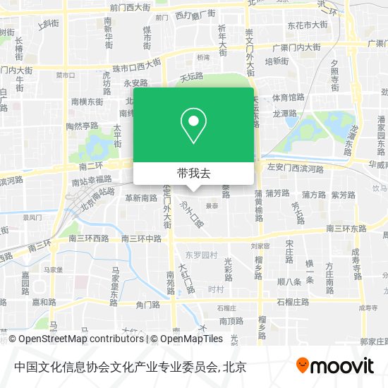 中国文化信息协会文化产业专业委员会地图
