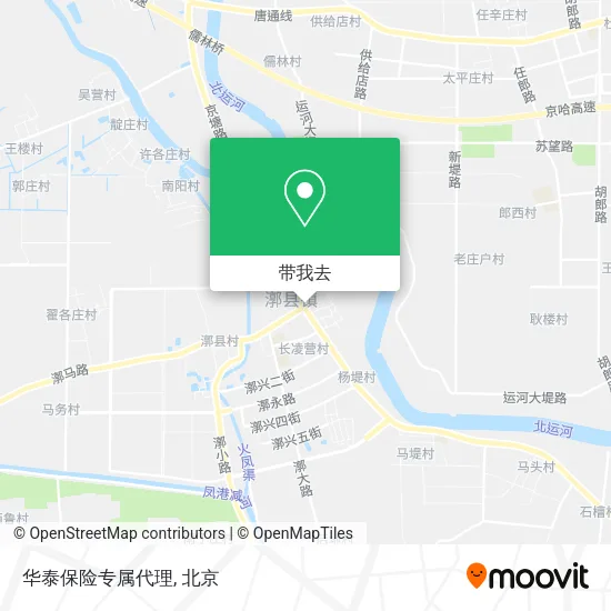 华泰保险专属代理地图