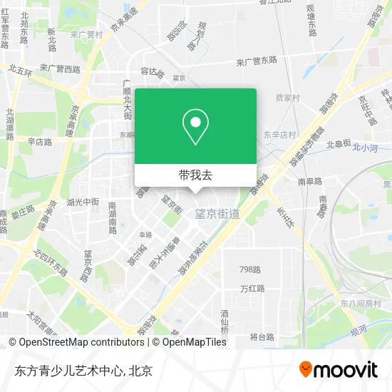 东方青少儿艺术中心地图