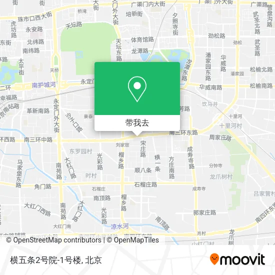 横五条2号院-1号楼地图