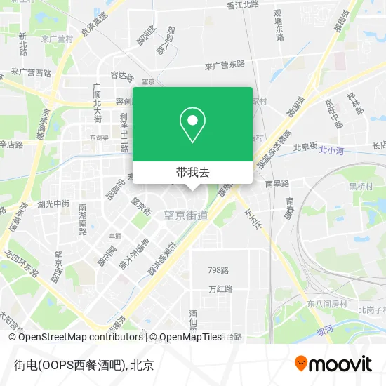 街电(OOPS西餐酒吧)地图