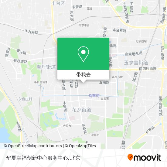 华夏幸福创新中心服务中心地图