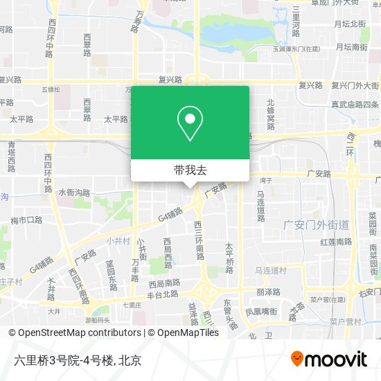 六里桥3号院-4号楼地图