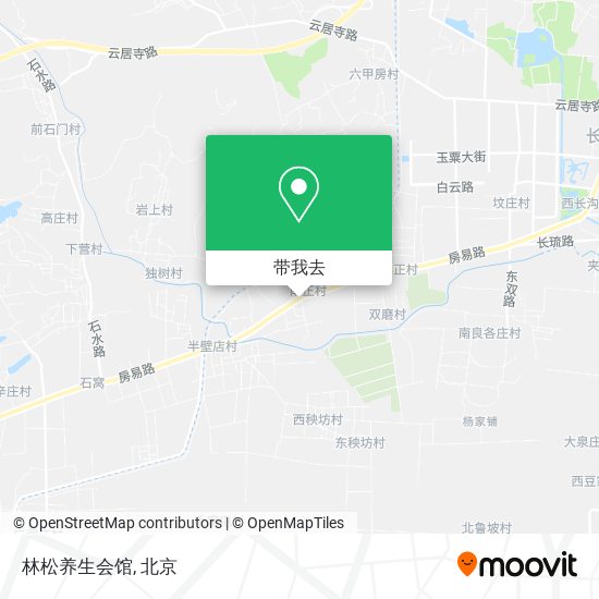 林松养生会馆地图