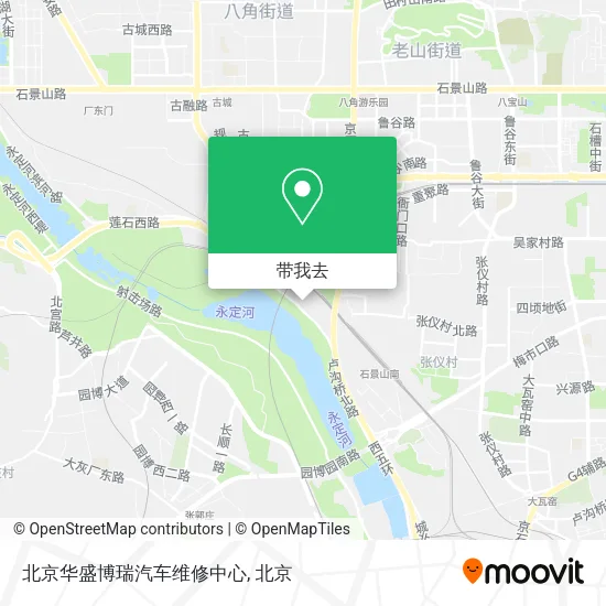 北京华盛博瑞汽车维修中心地图