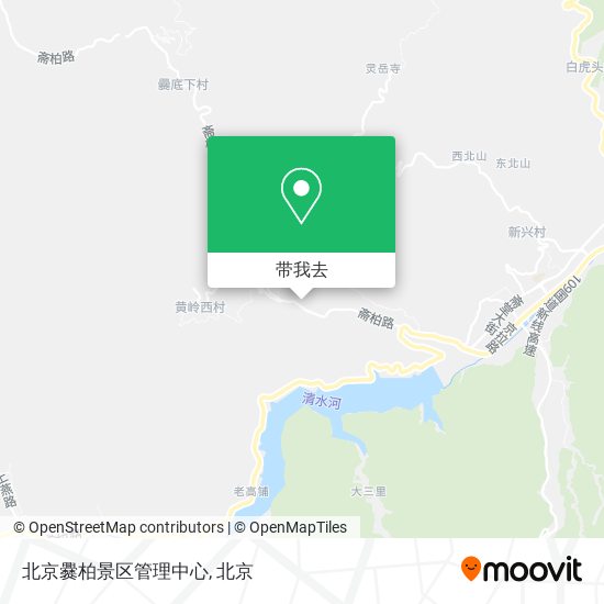北京爨柏景区管理中心地图
