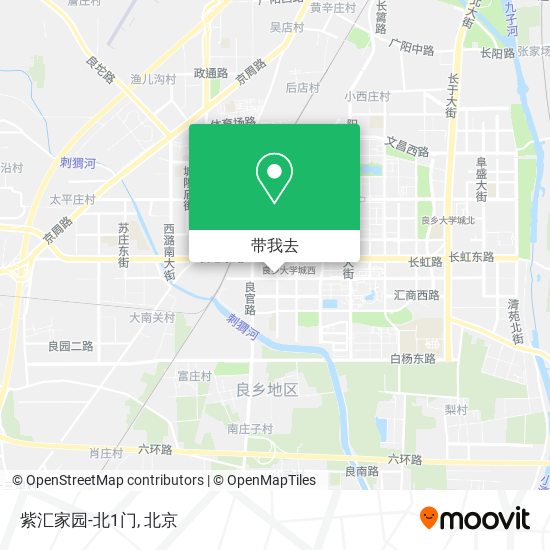 紫汇家园-北1门地图
