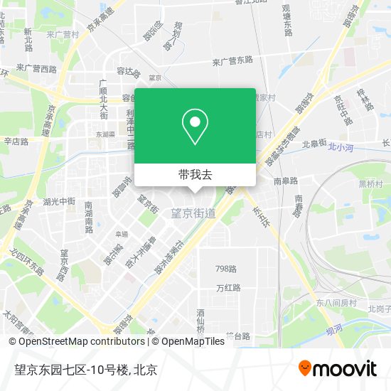 望京东园七区-10号楼地图