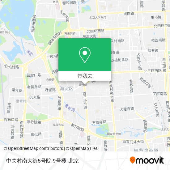 中关村南大街5号院-9号楼地图