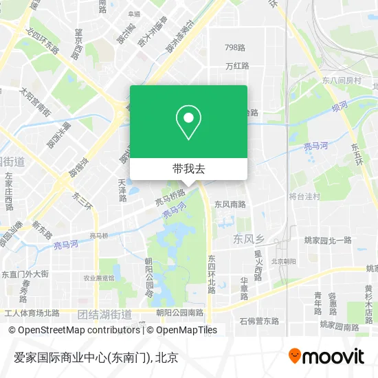 爱家国际商业中心(东南门)地图