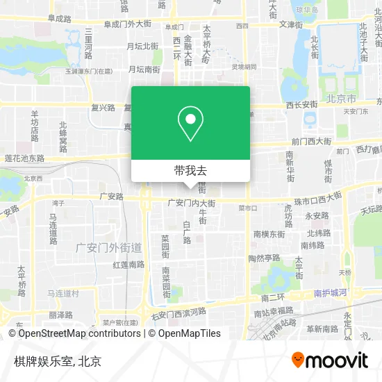 棋牌娱乐室地图