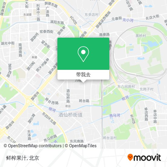 鲜榨果汁地图