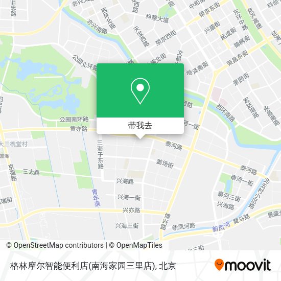 格林摩尔智能便利店(南海家园三里店)地图